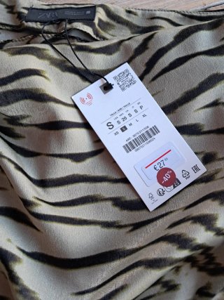 Blusa Zara Animal print