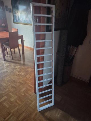Barandilla aluminio blanca