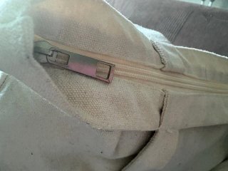 Bolso de tela oso Armani