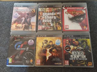 Pack 6 Juegos PS3
