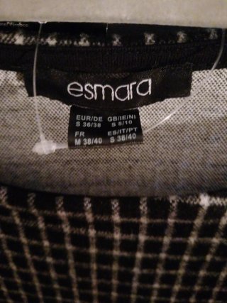 Jersey de cuadros negro