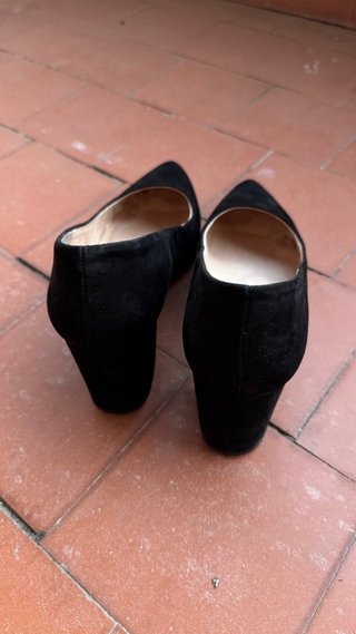 Zapatos de tacón negros 6-7cm