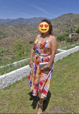 Vestido fiesta estampado floral