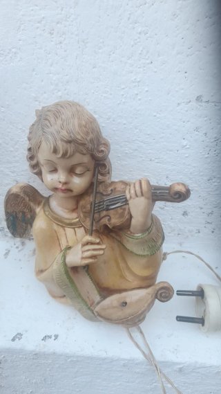 Set 3 Angeli vintage musicisti