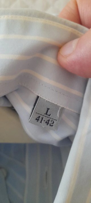 Camicia Eddicott a righe taglia L
