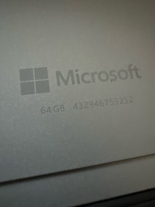 Microsoft Surface Tablet Negra