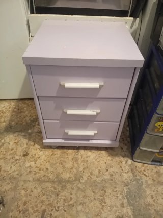 Cajonera Lila 3 Cajones