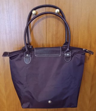 Saco/Bolsa Dobrável Castanho/Roxo