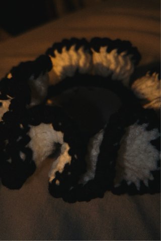 Coletero crochet hecho a mano