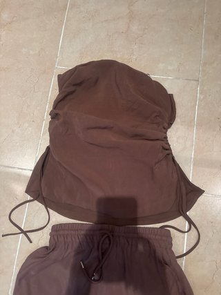 Conjunto Zara Marrón
