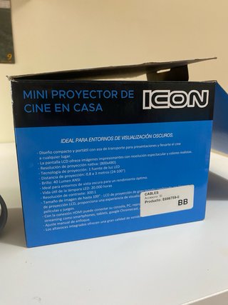 Mini proyector portátil ICON