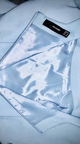 Vestido Hallhuber Azul Cielo