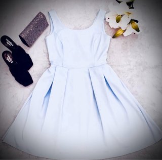 Vestido Hallhuber Azul Cielo