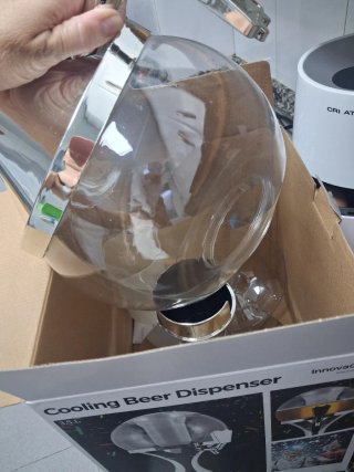 Dispensador Cerveza Cilíndrico con Grifo