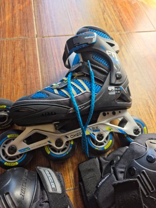 Patines Oxelo Talla 38-41 + Protecciones