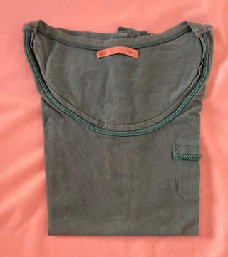 Camiseta Sfera verde azulado