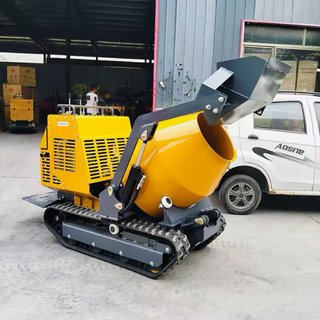 Hormigonera Autocargable con Orugas