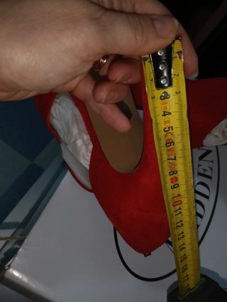 Zapatos ante rojo Steve Madden Talla 37