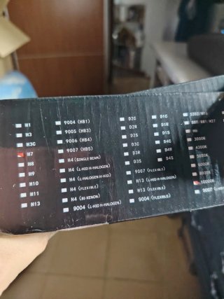 Kit Xenón AFARNOVA H7 HID 10000K