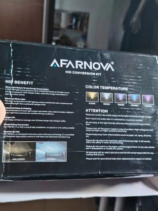 Kit Xenón AFARNOVA H7 HID 10000K