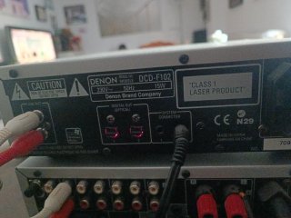 Denon DCD-F102 Y DRA-F102