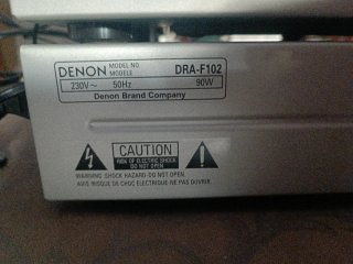 Denon DCD-F102 Y DRA-F102