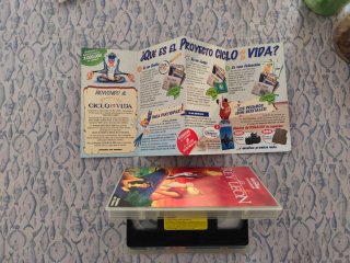 El Rey León VHS Clásicos Disney Español