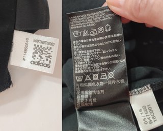 Y-3 Adidas Camiseta Túnica Negra Talla M