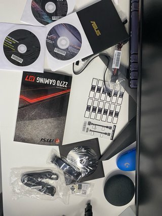 Lote accesorios PC ASUS + MSI