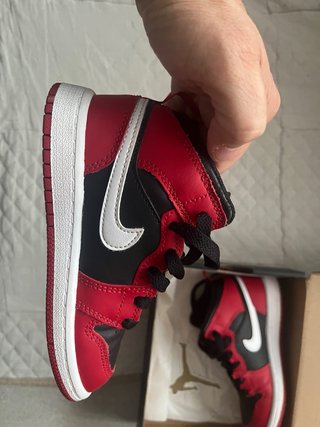 Zapatillas Nike Air Jordan 1 Niño Rojo/Negro