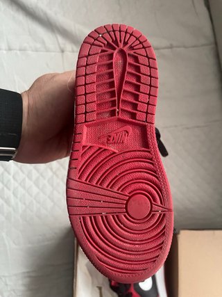 Zapatillas Nike Air Jordan 1 Niño Rojo/Negro