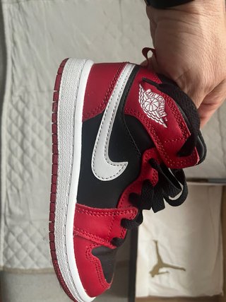 Zapatillas Nike Air Jordan 1 Niño Rojo/Negro