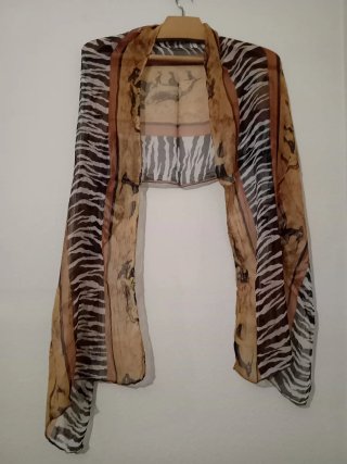 Chal Foulard Estampado Animal Print