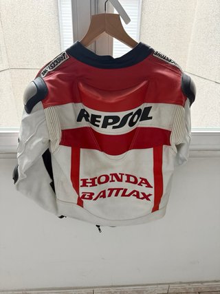 Chaqueta Moto Repsol Cuero