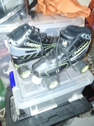Patines KRF Hockey Unisex Talla 40 Negro