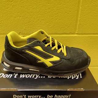 Scarpe U-Power Nere e Gialle Tg 43 Nuove