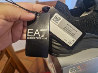Scarpe Emporio Armani EA7 Nere e Oro