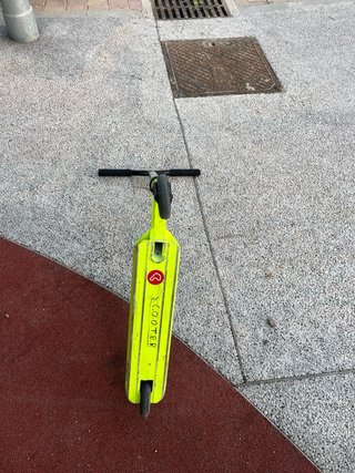 Patineta Scooter Amarillo
