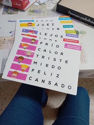 Juego Formar Palabras Diset 5+