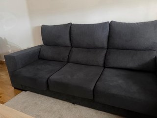 Sofá Ikea Gris Tela