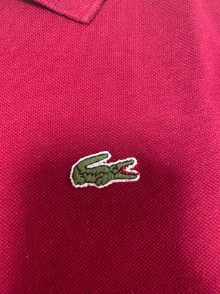 Polo Lacoste Rojo Talla XXXL