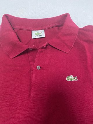 Polo Lacoste Rojo Talla XXXL