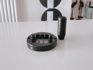 Mod cambio piastra ad H + Pomello