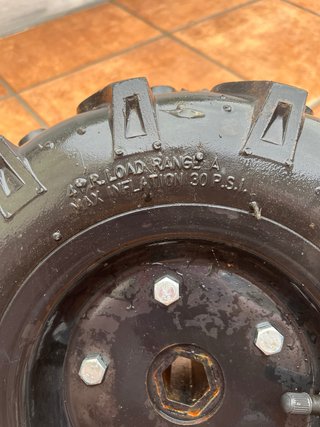Ruedas para motoazada