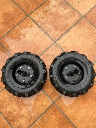 Ruedas para motoazada
