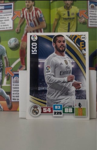 Lote 3 cromos fútbol Isco