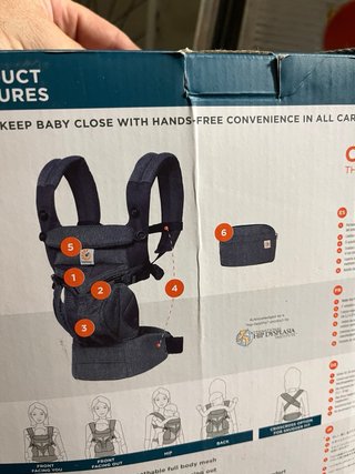 Mochila Ergobaby Omni 360 Portabebés