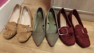 Lote 3 pares zapatos mujer Talla 38