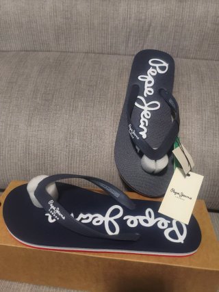 Chanclas Pepe Jeans Piscina Talla 41 Azul
