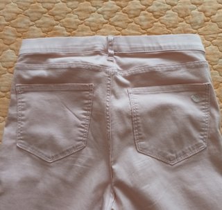 Pantalón Jegging Rosa con Cintura Elástica T 38-40